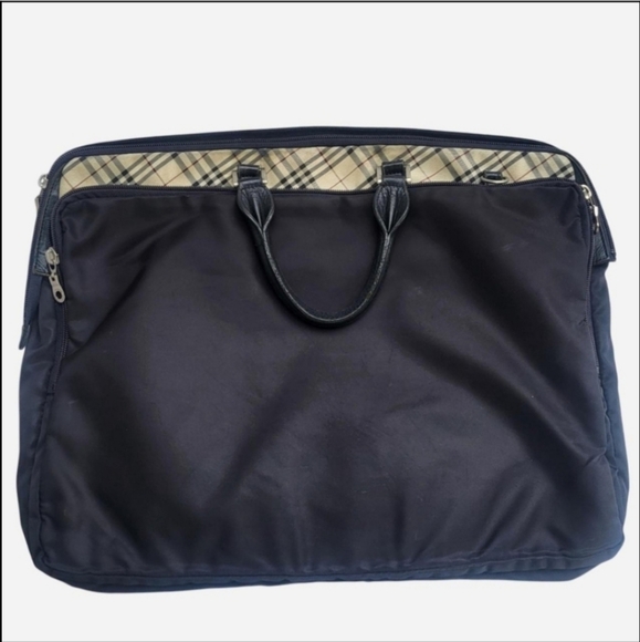 Burberry Black and Cream Briefcase/ Businessbag - Picture 3 of 3